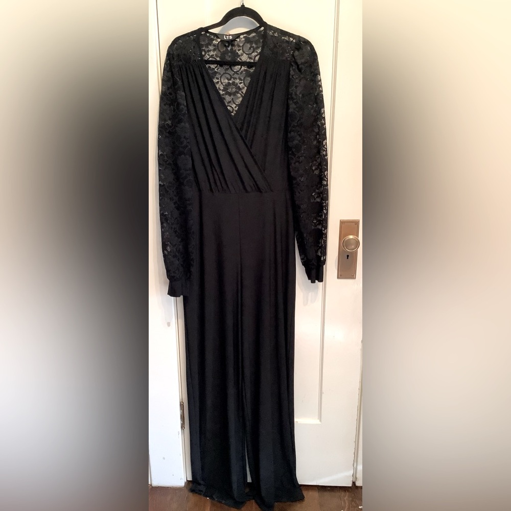 Black Long Sleeve Romper